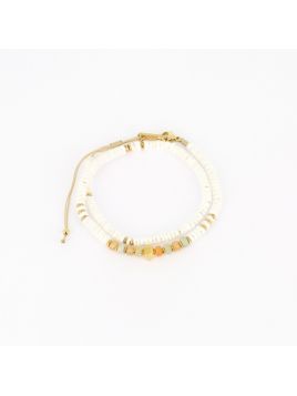 BRACELET MULTI ACIER DORE ZAG BIJOUX