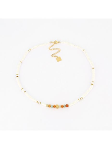 COLLIER DORE nude 38+5cm ZAG BIJOUX