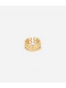 BAGUE DORE UNI ZAG BIJOUX