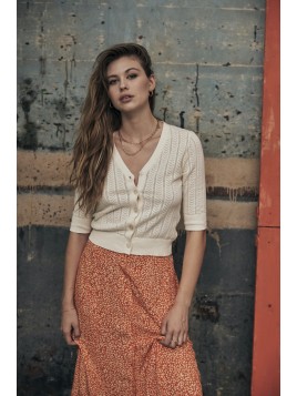 Gilet Galice Pointelle...