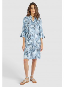 Robe à imprimé géométrique...