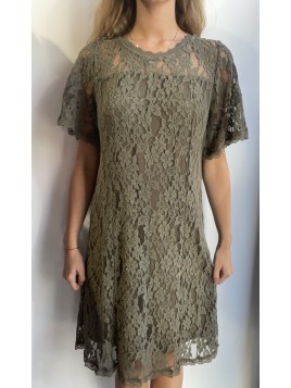 Robe dentelle CRKit Lace Cream