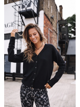 Gilet logo sequins Gelly...