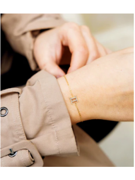 Bracelet acier doré Gemeaux...