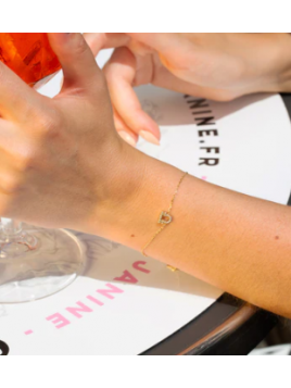 Bracelet acier doré Balance...