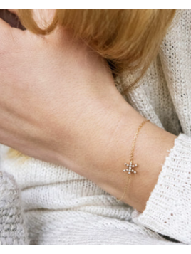 Bracelet acier doré...