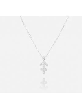 Collier acier Sagittaire...