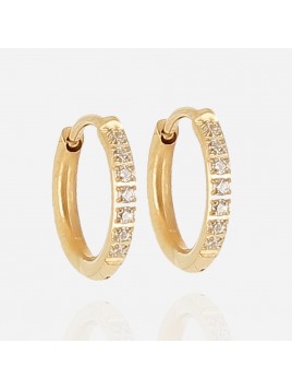 Piercing acier doré Zag Bijoux