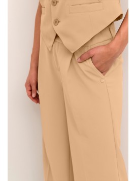 Pantalon large CRBencon Cream