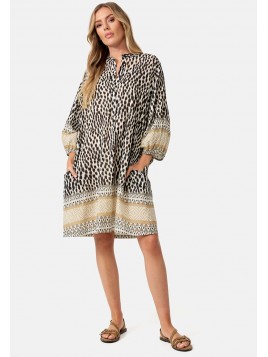 Robe imprimée en voile de...