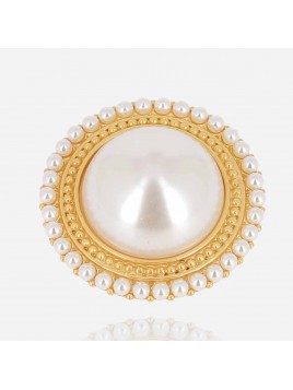 BROCHE–BROCHE–ACIER DORE...