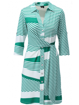 Robe motif géométrique et...