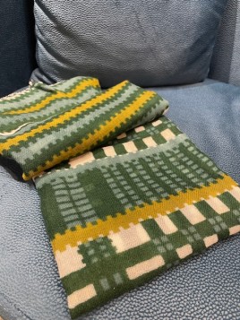 Echarpe laine fait main...