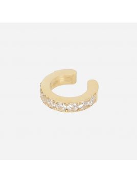 EARCUFF–2X1PCS–ACIER DORE Zag Bijoux