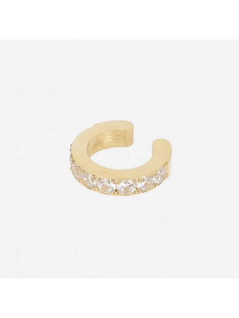 EARCUFF–2X1PCS–ACIER DORE Zag Bijoux