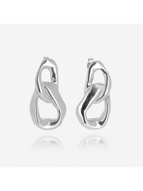 BOUCLE D OREILLE–MEDIUM–ACIER Zag Bijoux
