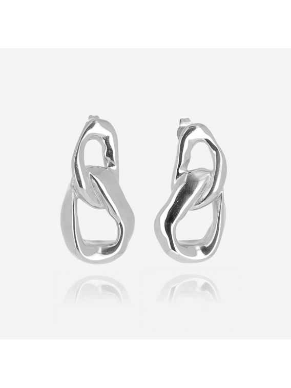 BOUCLE D OREILLE–MEDIUM–ACIER Zag Bijoux