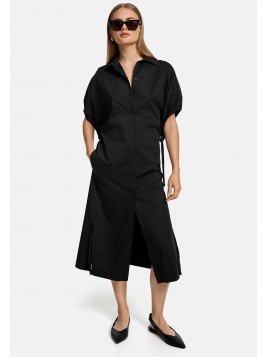 Robe midi à épaules...