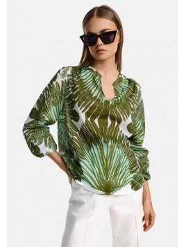 Blouse manches longues en...