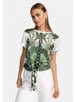Tee shirt avec lien à nouer...