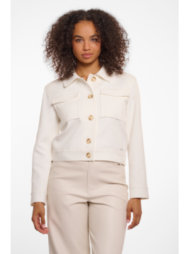 Veste courte doublée poches...