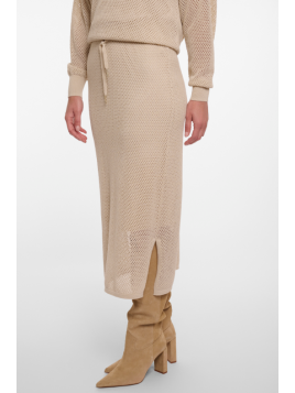 Jupe ajourée et doublée...