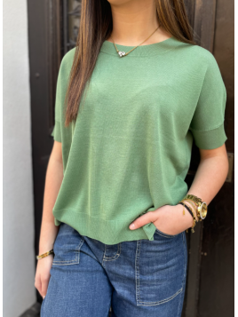 Pull ras du cou manches...