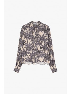 Chemise à motifs palmes PLEASE