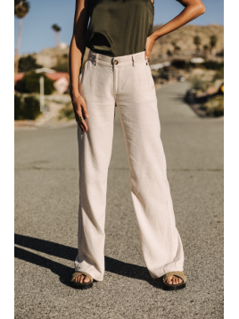 Pantalon Agatha Plain Lin...