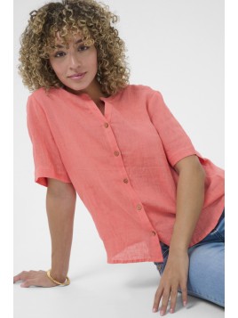 Chemise en lin CRBellis CREAM