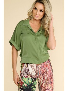 Blouse avec poches A678...