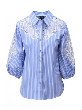 Blouse avec broderie