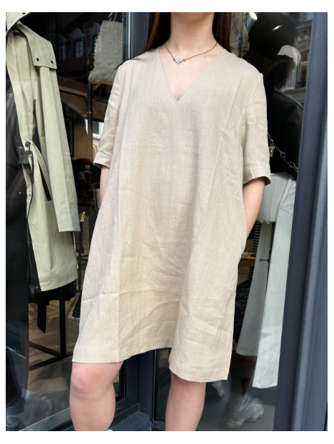 Robe V manches courtes F2535EL Estheme