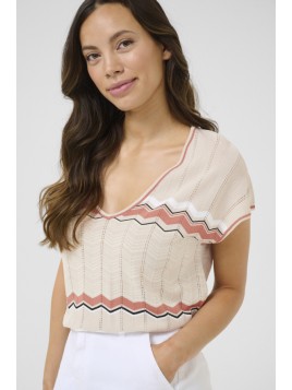 Pull en tricot CRTommin Cream