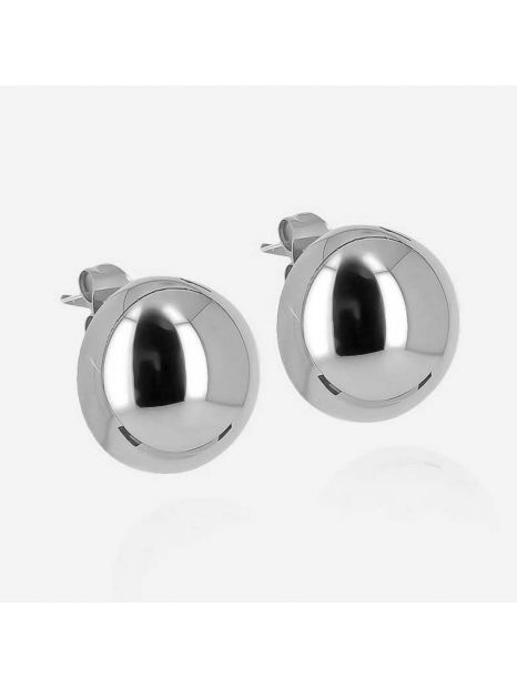 BOUCLE D'OREILLE–Coralie–ACIER–16mm Zag Bijoux