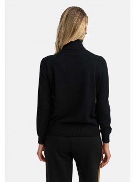 Pull col roulé en laine...