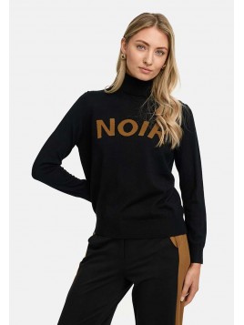 Pull col roulé en laine...