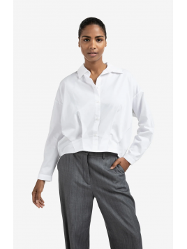 Chemisier en popeline avec...