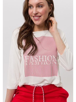 Tee shirt fashion rouge...