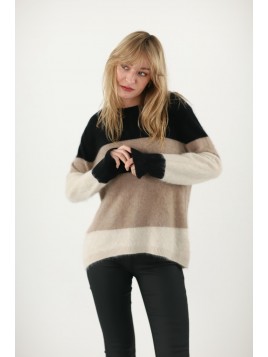 Pull RDC bandes tricolores...