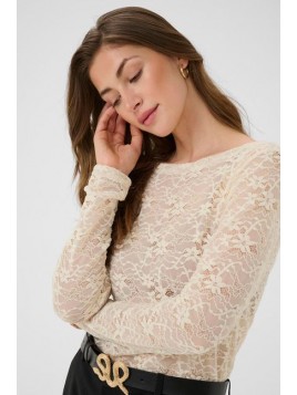 Top dentelle CRInge Lace Cream