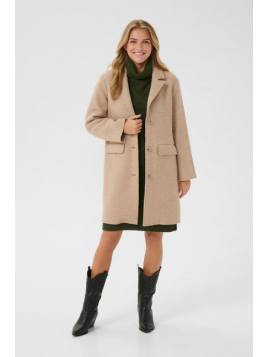 Manteau CRCazey Long Cream