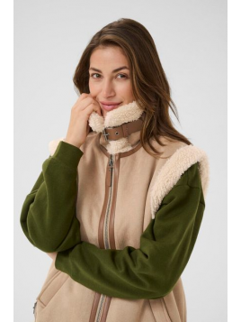 Veste sans manche CRUma Cream