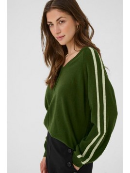 Pullover CRAnva stripe Cream