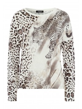 Tee shirt ml leopard Tuzzi
