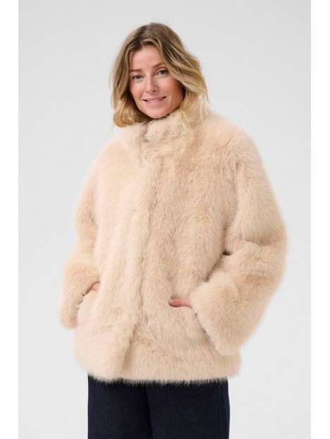 Veste fausse fourrure CRFrimia Cream