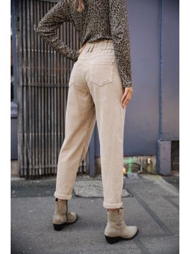 Pantalon velours taille haute Freeman T Porter