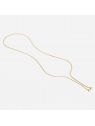 COLLIER–Calysta–ACIER DORE Zag bijoux
