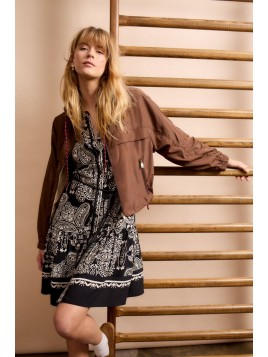 Robe OUI imprimé cachemire