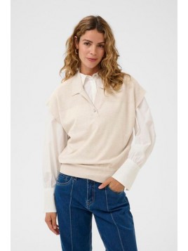 Pull polo CREAM CRDela
